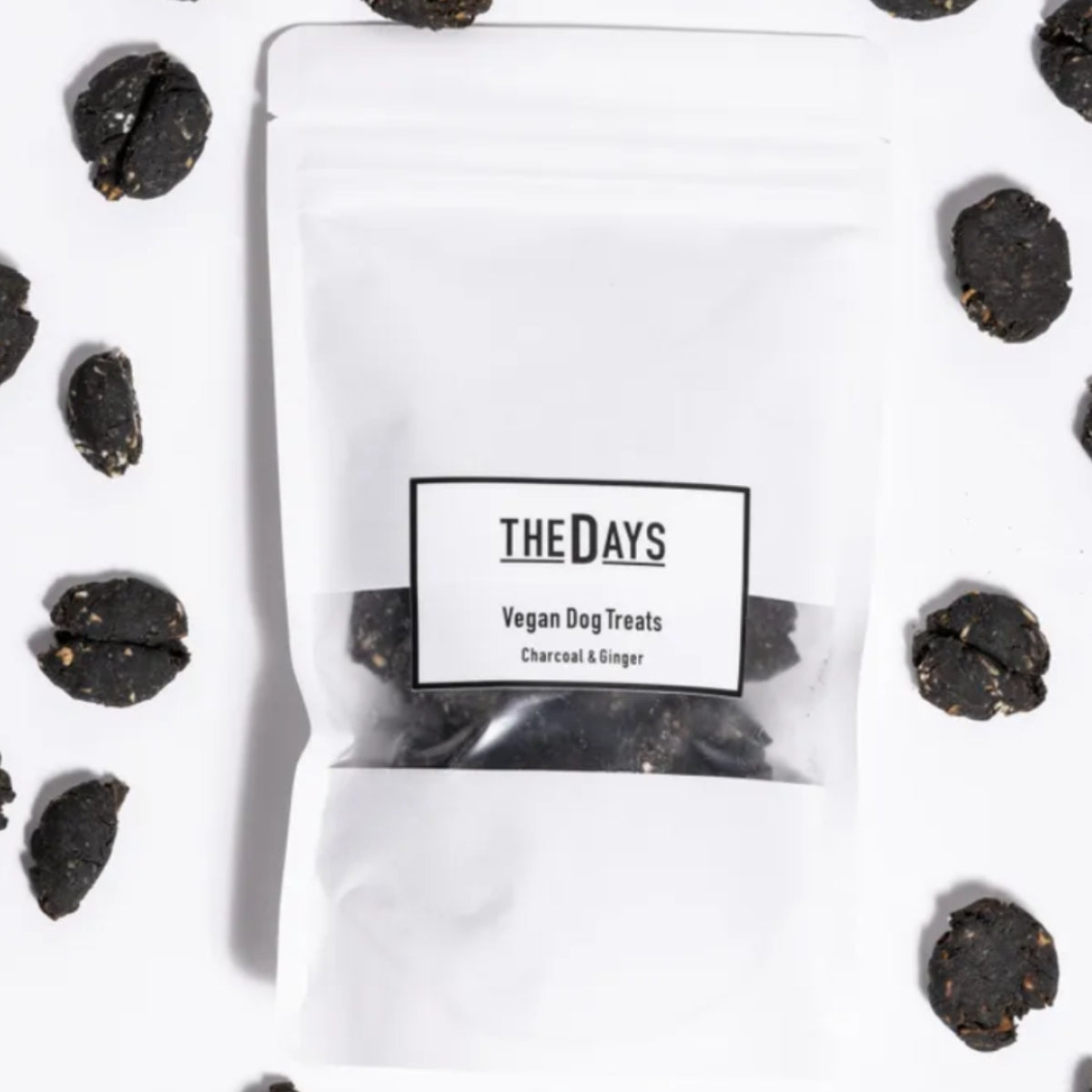 THE DAYS VEGAN DOG TREATS ビーガン ドッグ トリーツ チャコール&ジンジャー ET001