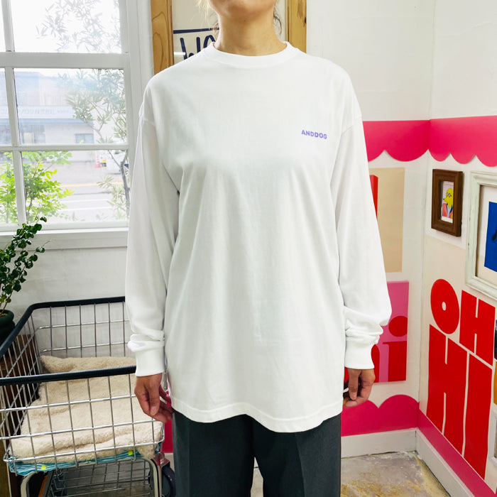 【オーナーTシャツ】サンカク L/S T　ad055T