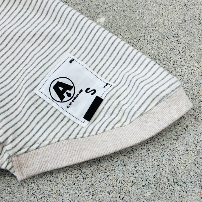 【受注商品】ボーダーラグランスリーブ　ad059