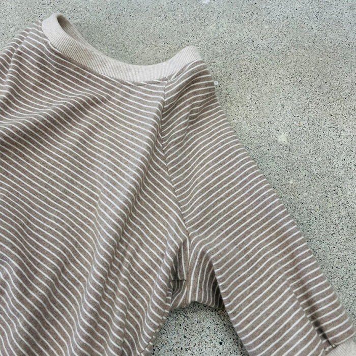 【受注商品】ボーダーラグランスリーブ　ad059