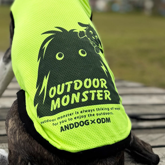 【接触冷感】OUTDOOR MONSTER メッシュタンクトップ ad075