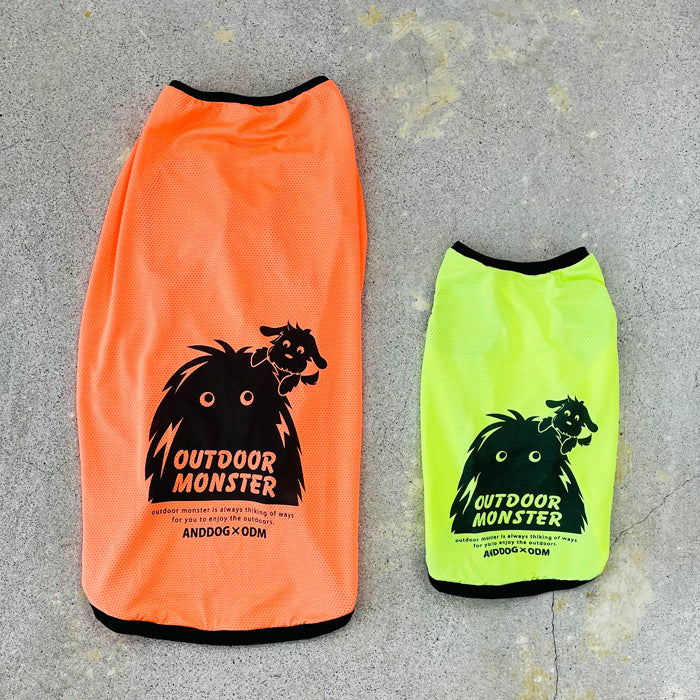【接触冷感】OUTDOOR MONSTER メッシュタンクトップ ad075