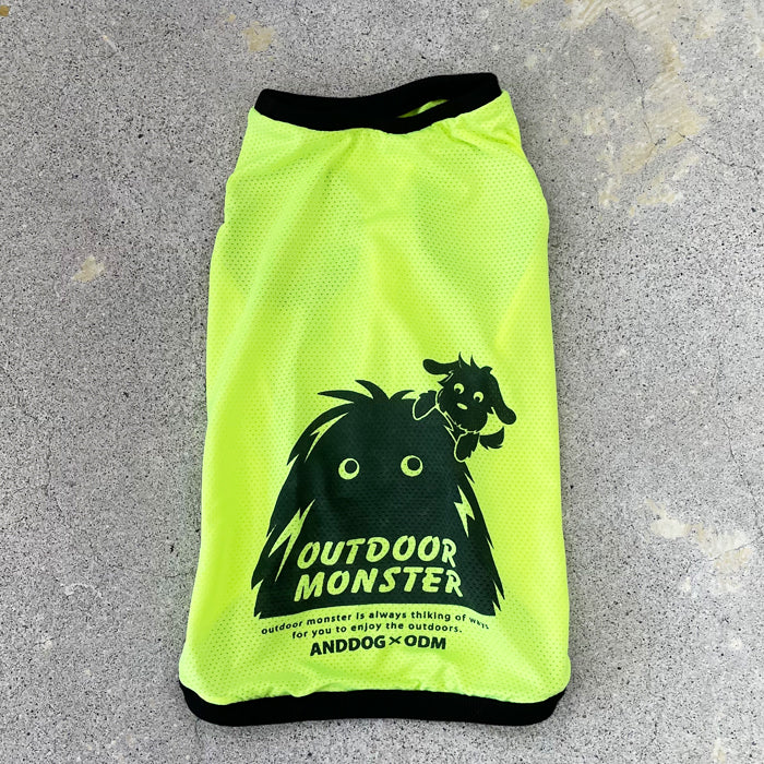 【接触冷感】OUTDOOR MONSTER メッシュタンクトップ ad075
