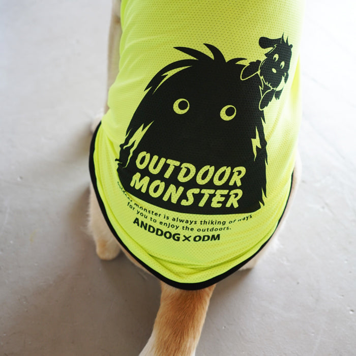 【接触冷感】OUTDOOR MONSTER メッシュタンクトップ ad075