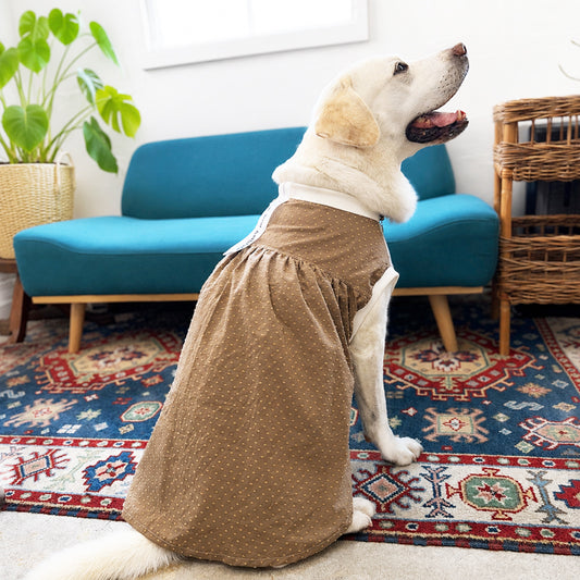 【受注商品】大型犬ワンピース | お腹接触冷感メッシュad079