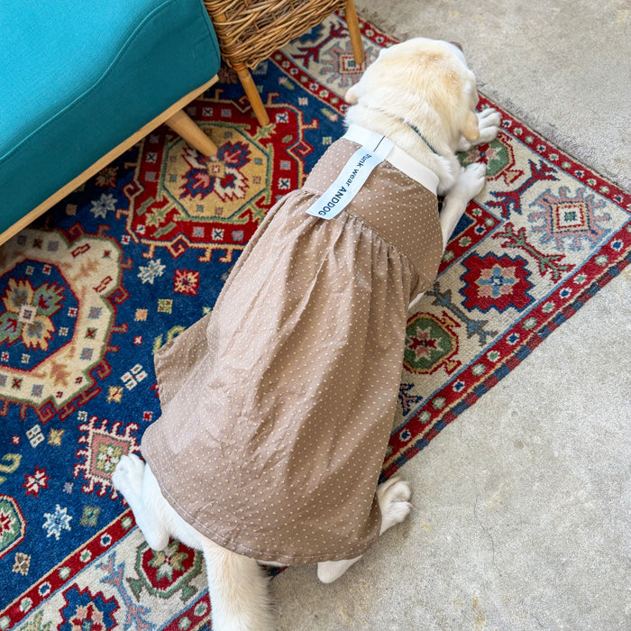 【受注商品】大型犬ワンピース | お腹接触冷感メッシュad079