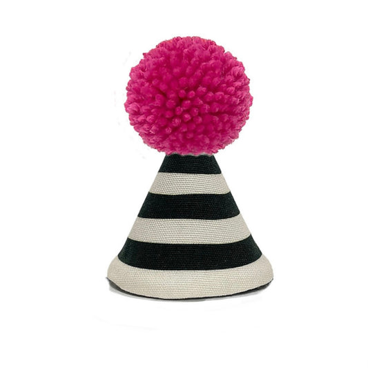 POMPOMHAT BLACK-BOR AC005